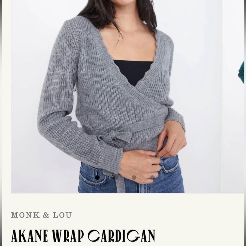 Monk & Lou - Wrap Cardigan